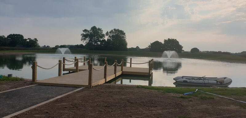 Lake Aerators and Dock