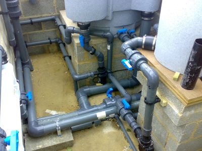 Pond filter system