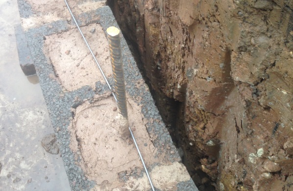 Concrete reinforced Koi Pond with Island (Leicestershire)