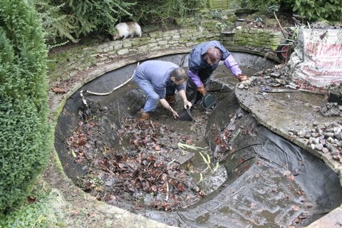 Pond / water feature cleans Leicestershire, Oxfordshire