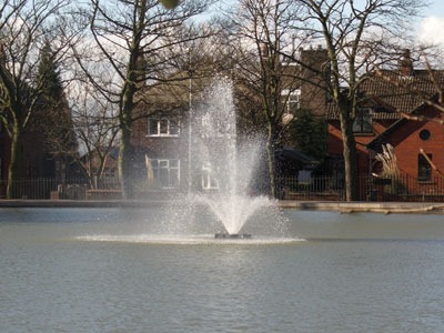 Large Water Body fountain system